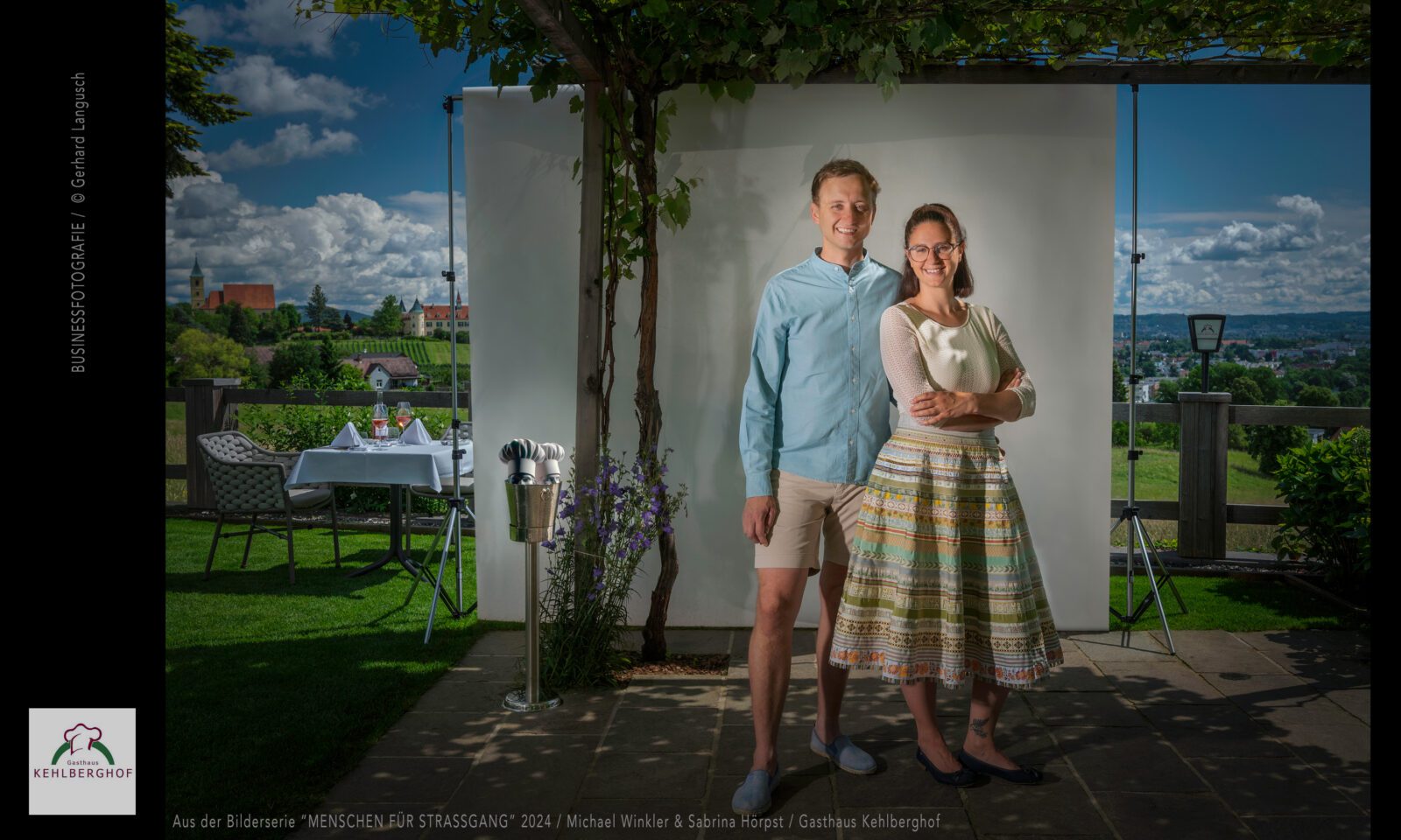 Businessfotos, Foto Langusch, Gerhard Langusch, Portraitfotoshooting, Gasthaus Kehlberghof, Graz, Haubenlokal Graz